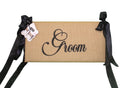 Bride/Groom Chair Sash - The Country Christmas Loft