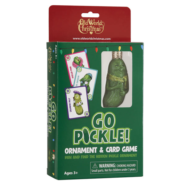 Go Pickle! Ornament and Card Game