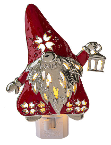 Santa Gnome Night Light - The Country Christmas Loft