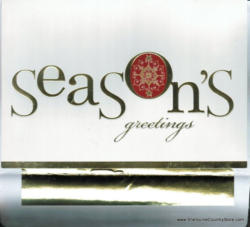 Luxury Greetings 18 Count - Seasons Greeting - The Country Christmas Loft