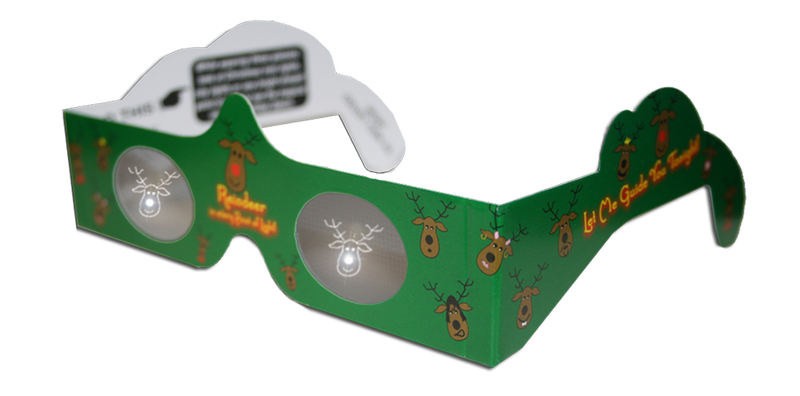 3D Glasses - Reindeer - The Country Christmas Loft