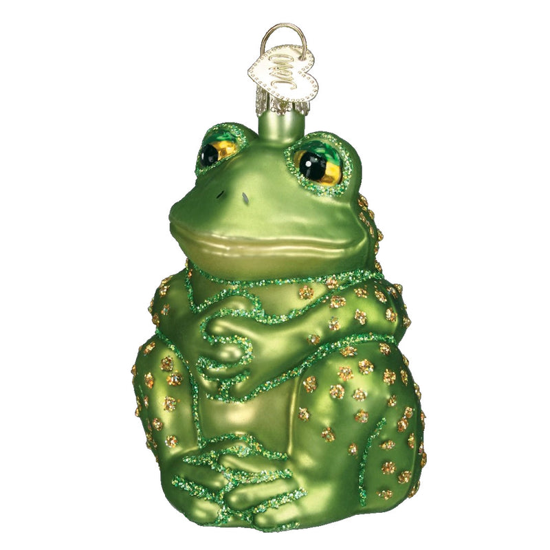Sitting Frog Ornament - The Country Christmas Loft
