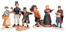 Townsfolk - Set Of 6 People - The Country Christmas Loft
