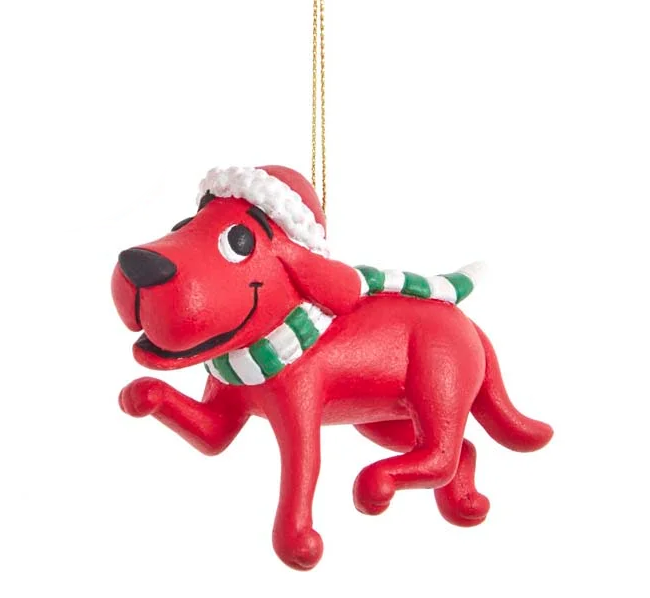 Clifford the Big Red Dog Ornament - Standing - The Country Christmas Loft