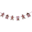 Holiday Gingerbread Figurine Garland - The Country Christmas Loft