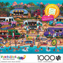 Hawaiian Food Truck Festival 1000 Piece Puzzle