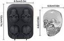 Silicone 3D Skull Ice Cube Mould - The Country Christmas Loft