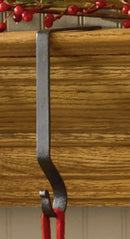 Plain Iron  Stocking Hanger - The Country Christmas Loft