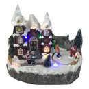 8 Inch long LED Holiday Village - - The Country Christmas Loft
