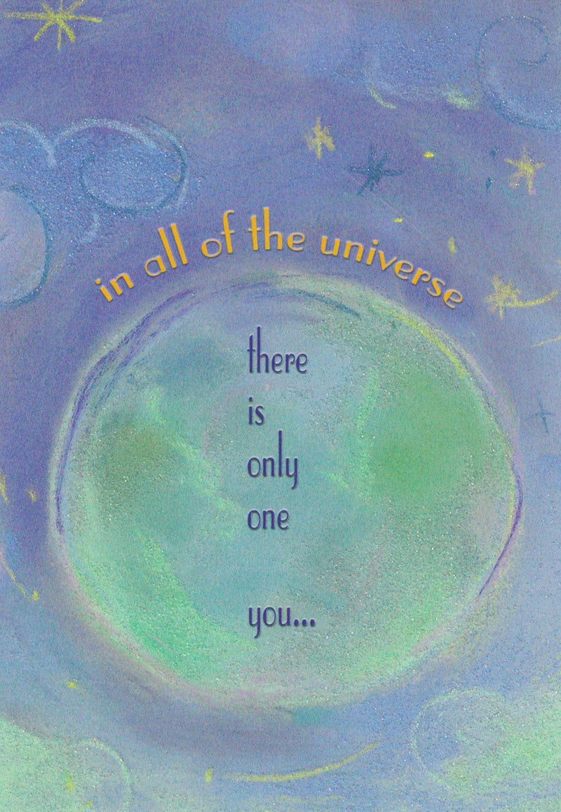 Birthday Card - In All The Universe - The Country Christmas Loft