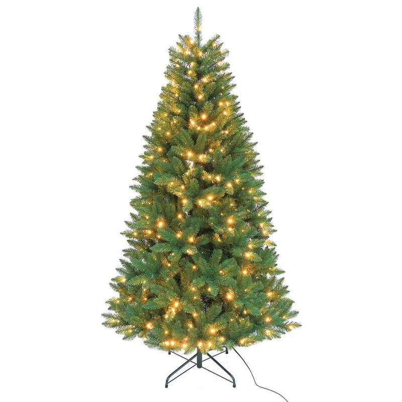 Kurt Adler 7-Foot Led Pre-Lit Pine Tree - The Country Christmas Loft
