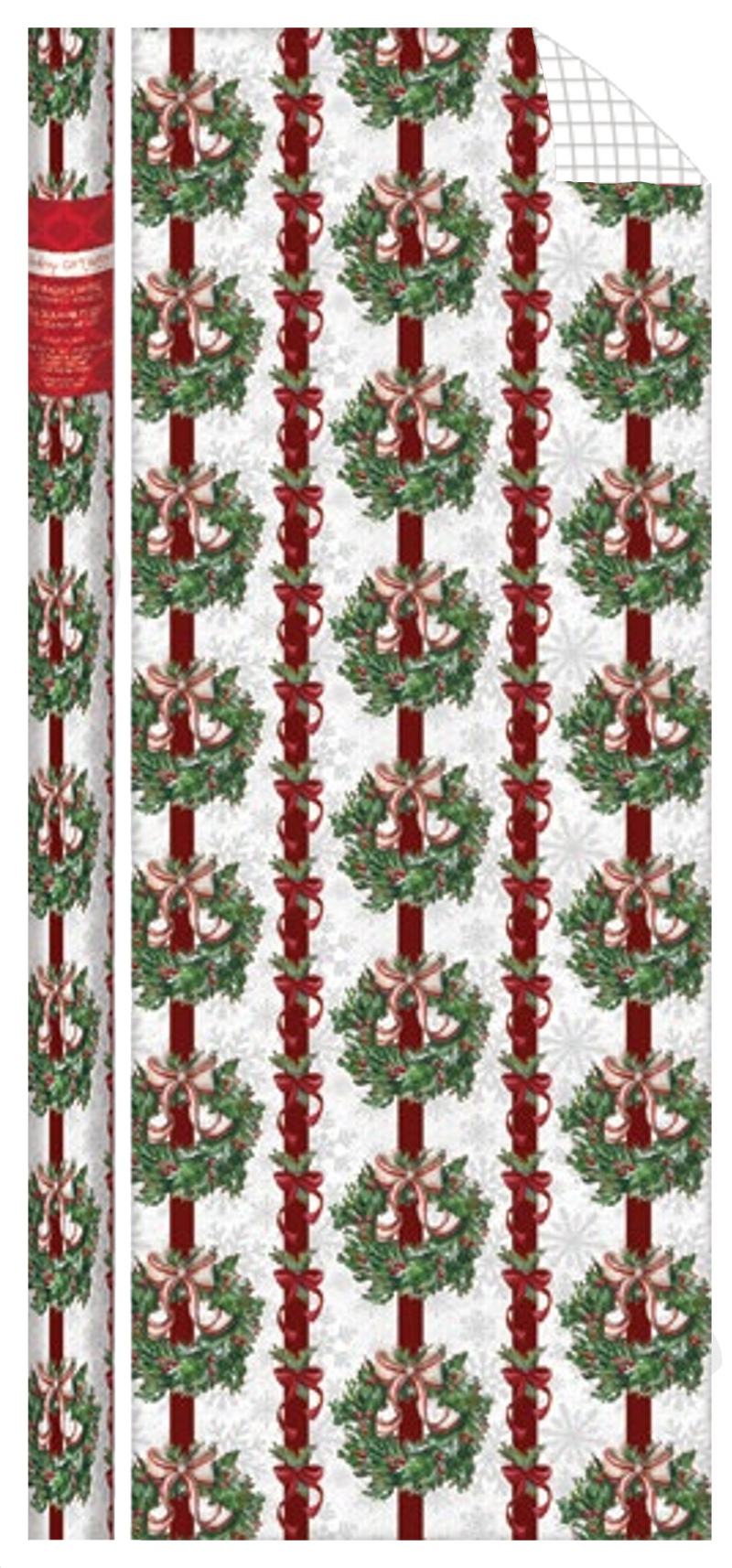 Traditional Roll Wrap - 40" x 288" - Wreaths - The Country Christmas Loft