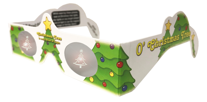 3D Glasses - Christmas Tree