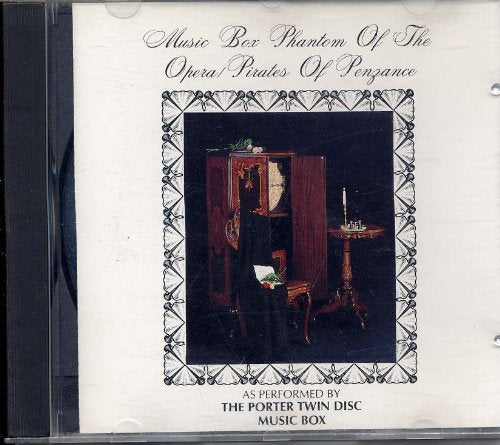 Phantom Of The Opera Porter Twin Disc Music Box CD - The Country Christmas Loft