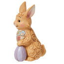 Mini Easter Bunny Floral Figurine - The Country Christmas Loft