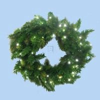 30 inch Prelit Designer Classic Green Wreath - The Country Christmas Loft