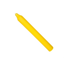 Rustic Taper Dinner Candle - 7 Inch Lemon Yellow