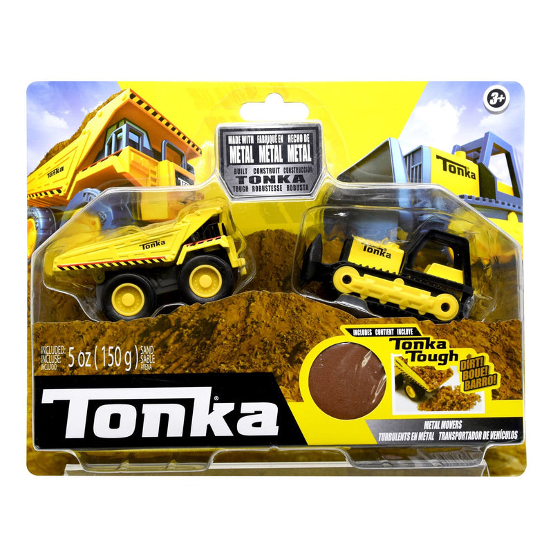 Tonka Metal Movers Bulldozer And Dump Truck