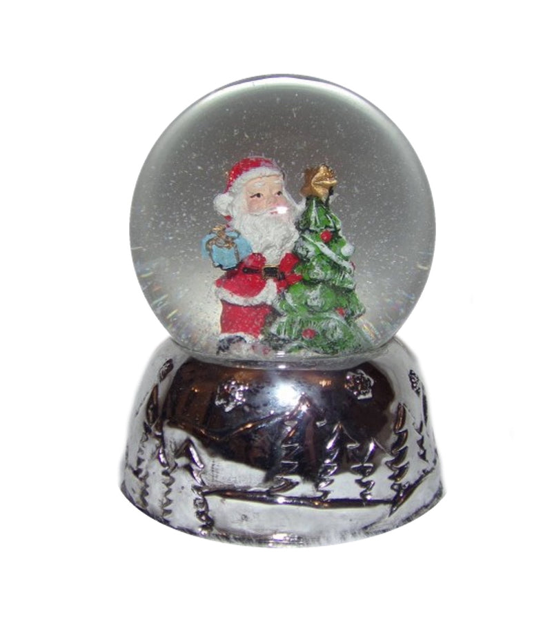 Musical Snowglobe - Santa Trims the Tree - The Country Christmas Loft