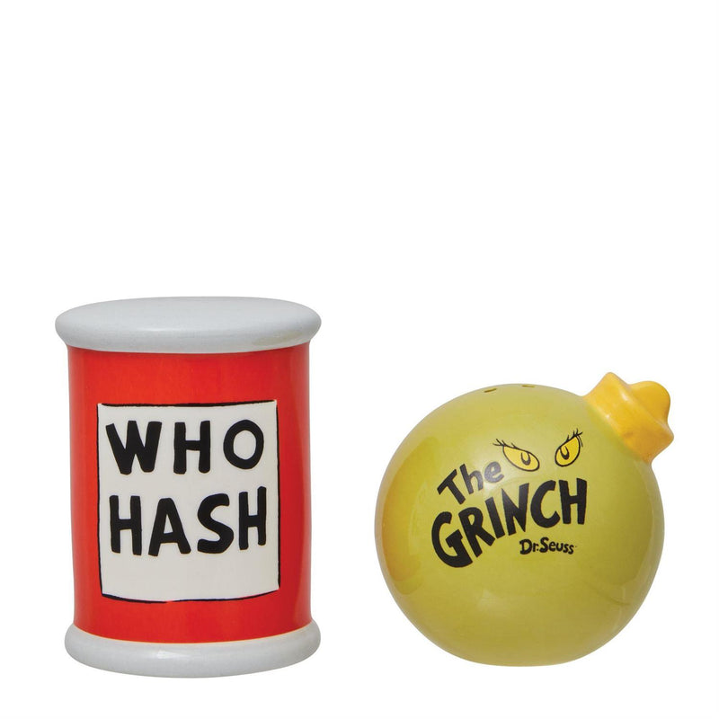 Grinch Sculpted Salt and Pepper Shakers