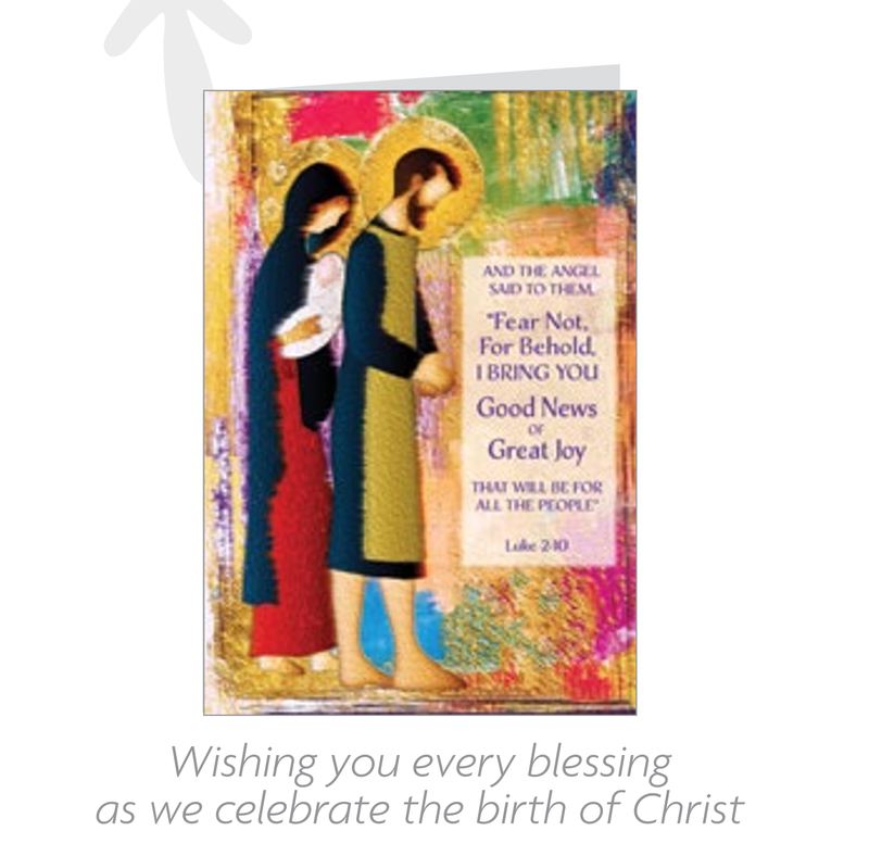 Religious Christmas 20 Count Card Set - Good News and Great Joy - The Country Christmas Loft