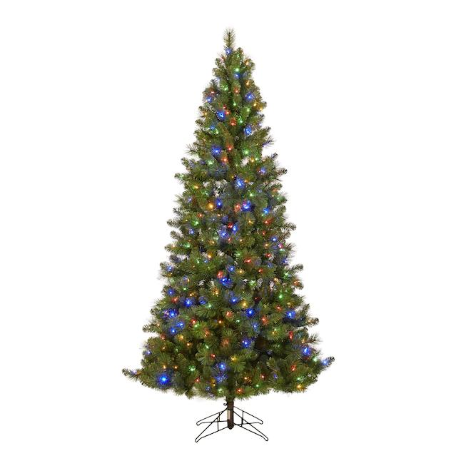 7.5-ft Tahoma Pine Tree with LED Lights - The Country Christmas Loft