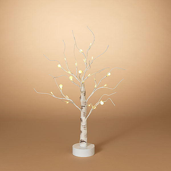 Birch Tree With 24 Warm White LED Lights - The Country Christmas Loft
