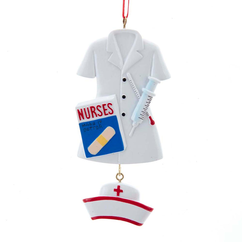 Nurse Uniform Ornament - The Country Christmas Loft