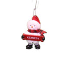 Cozy Snowman Ornament (Letters G - R) - - The Country Christmas Loft