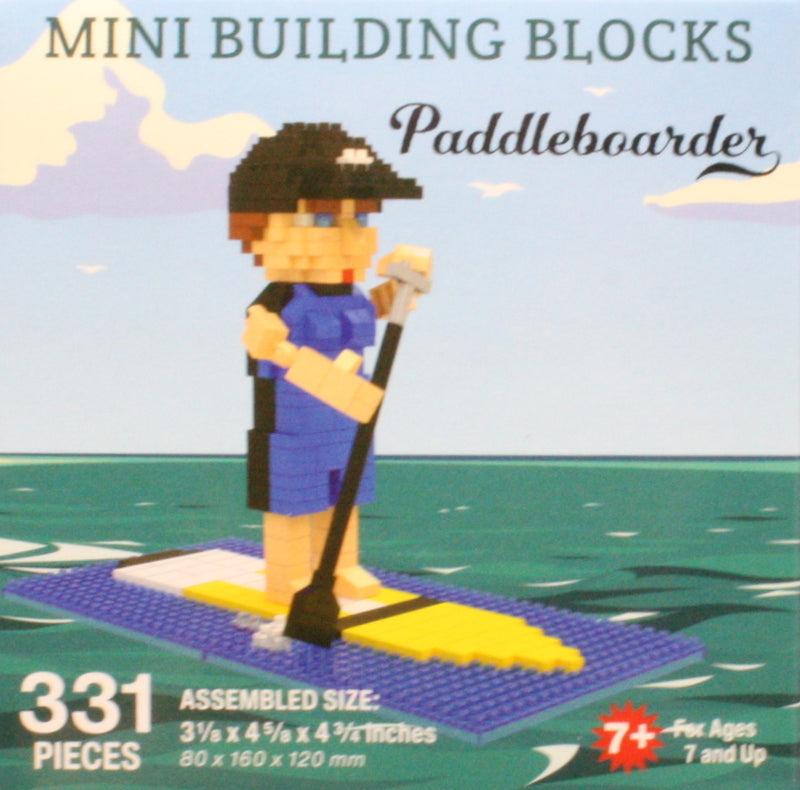 Mini Building Blocks - Paddleboarder - The Country Christmas Loft