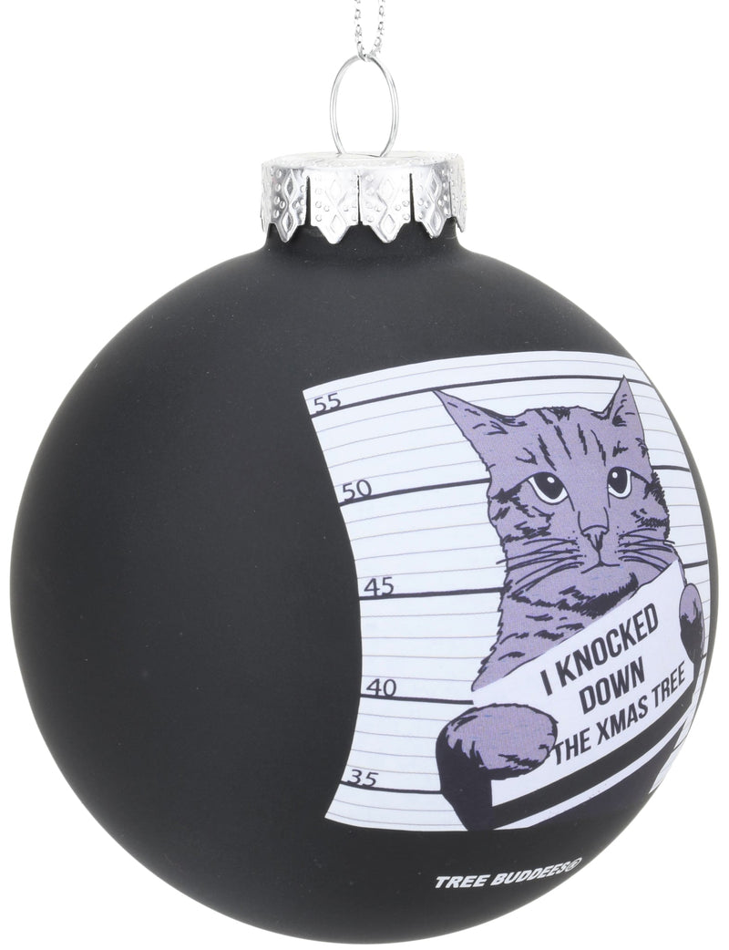 Cat Mugshot Ornament - The Country Christmas Loft