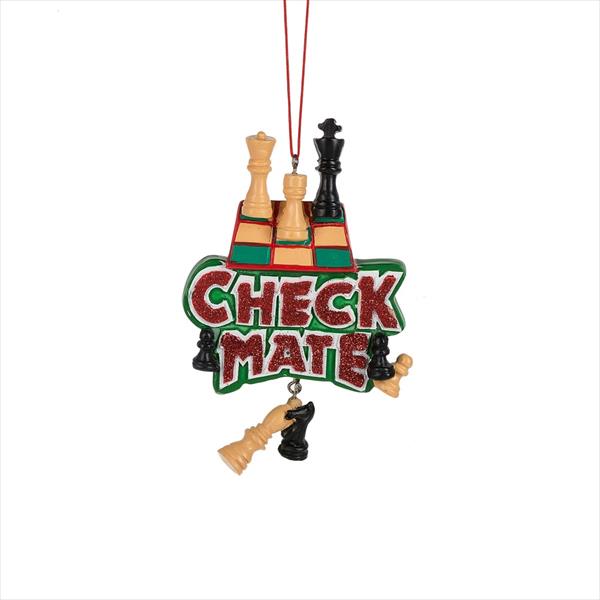 Check Mate - Chess Ornament - The Country Christmas Loft