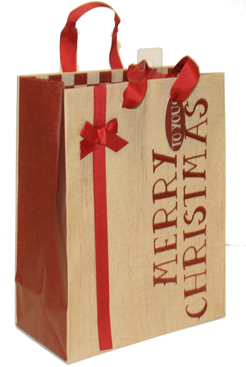 Country Medium Handmade Gift Bags - - The Country Christmas Loft