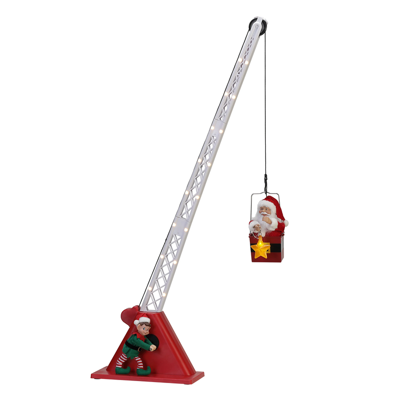 Santa's Christmas Crane