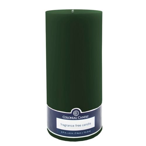 Colonial Candle Unscented Pillar - - The Country Christmas Loft