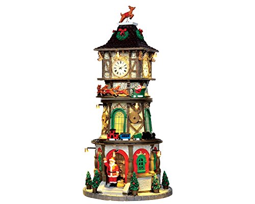 Christmas Clock Tower - The Country Christmas Loft