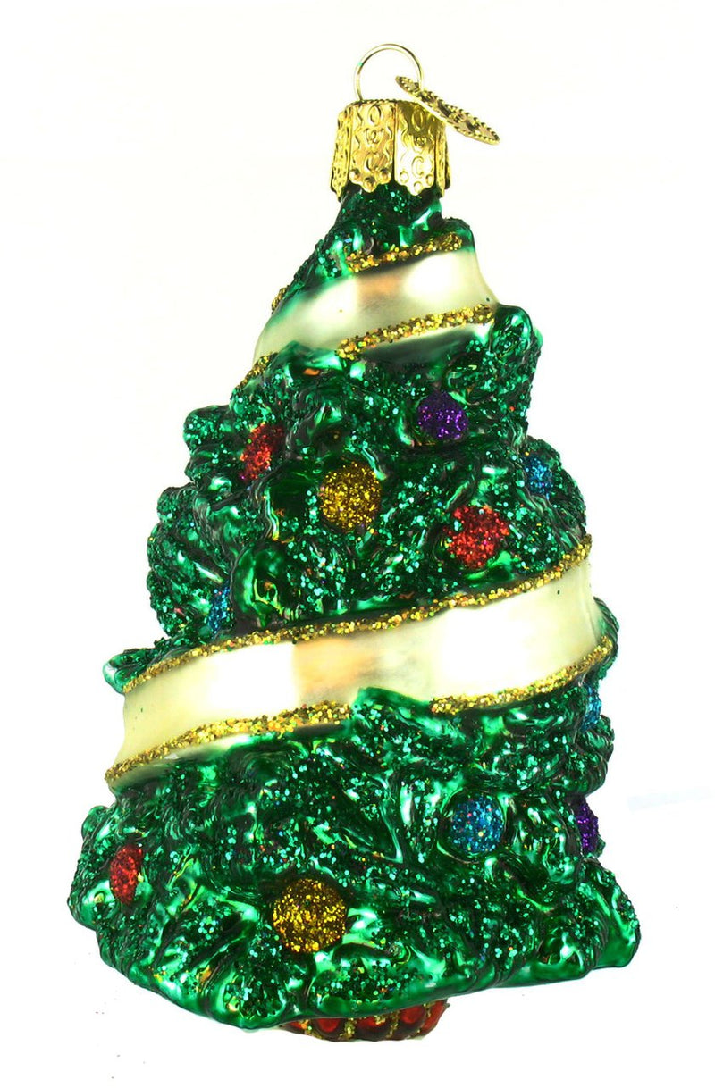 Old World Christmas Sentimental Christmas Tree Glass Ornament - The Country Christmas Loft
