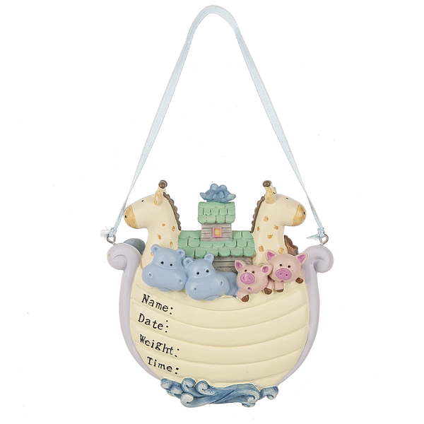 Baby's First Christmas Noah's Ark Ornament - The Country Christmas Loft