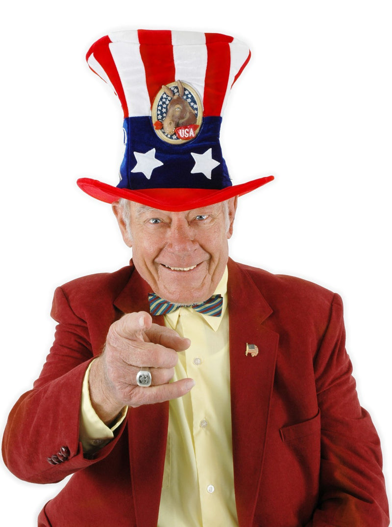 Usa Uncle Sam Democrat Hat - The Country Christmas Loft