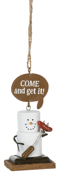 S'mores Campfire Ornament - Come and Get it - The Country Christmas Loft