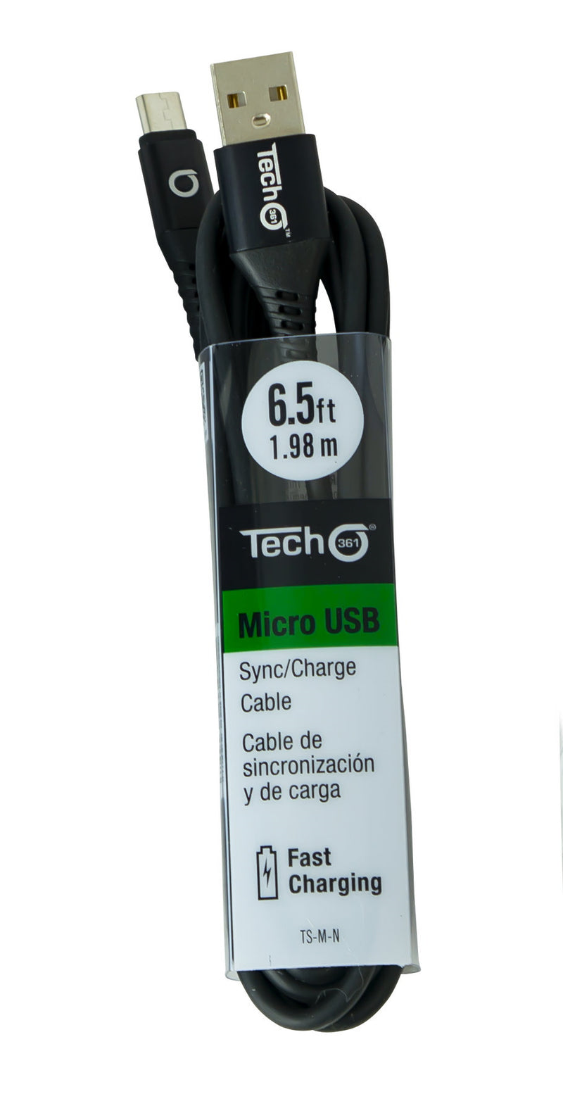 Micro USB 6.5 foot Sync/Charge Cable - - The Country Christmas Loft