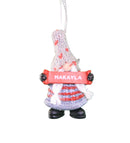 Personalized Gnome Ornament (Letters J-P) - Luke