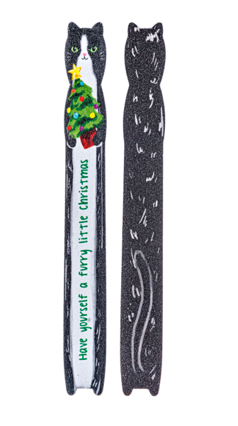 Cat Theme Nail File - - The Country Christmas Loft