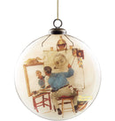 Norman Rockwell Saturday Evening Post Self Portait - Ornament - The Country Christmas Loft