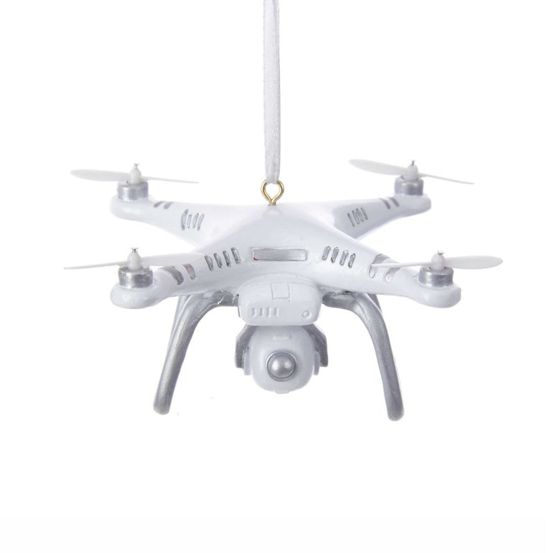 High Tech Drone Ornament - 3.5 Inches - The Country Christmas Loft