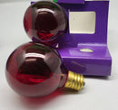 Marquee Replacement Lightbulb - 2 Pack - Red - The Country Christmas Loft