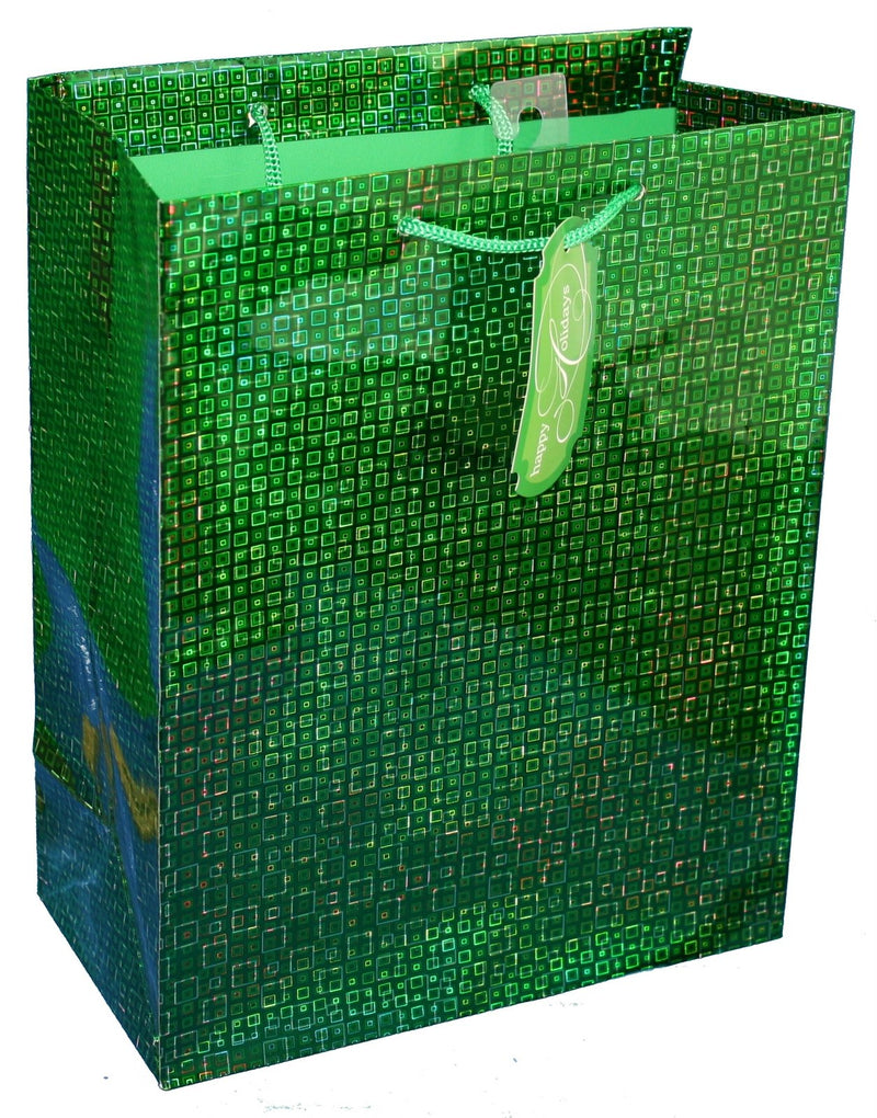 Prismatic Gift Bags - Green Large