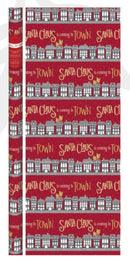 Premium Holiday Roll Wrap - 80 Square Feet - Santa Claus is coming to Town