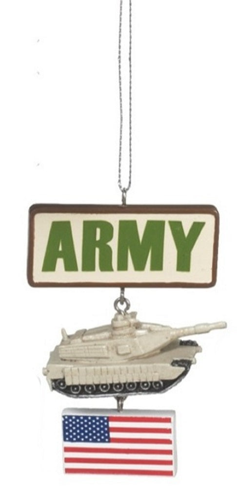 Military Vehicle Ornament -  Army - The Country Christmas Loft