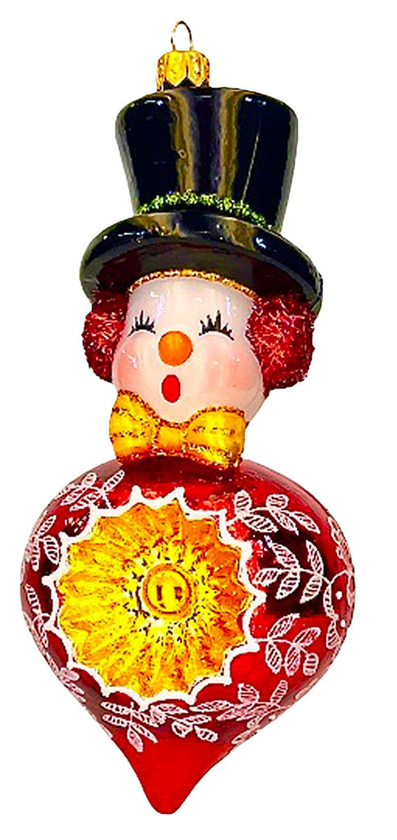 Shimmer And Glow Snowman Ornament